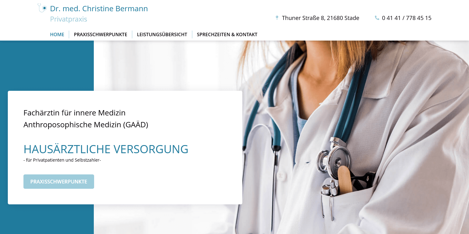 Privatpraxis Dr. med. Christine Bermann in Stade